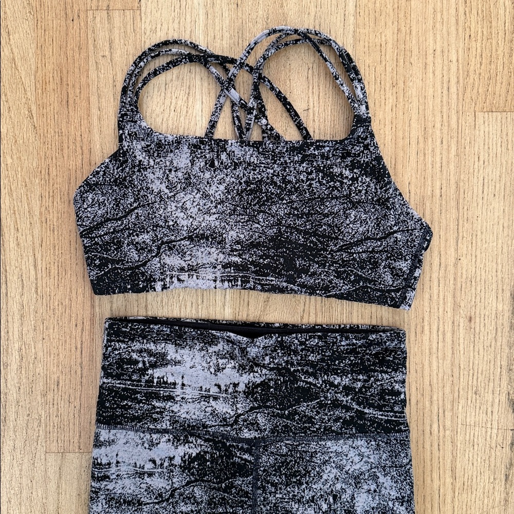 Athleta Bra & Legging Set